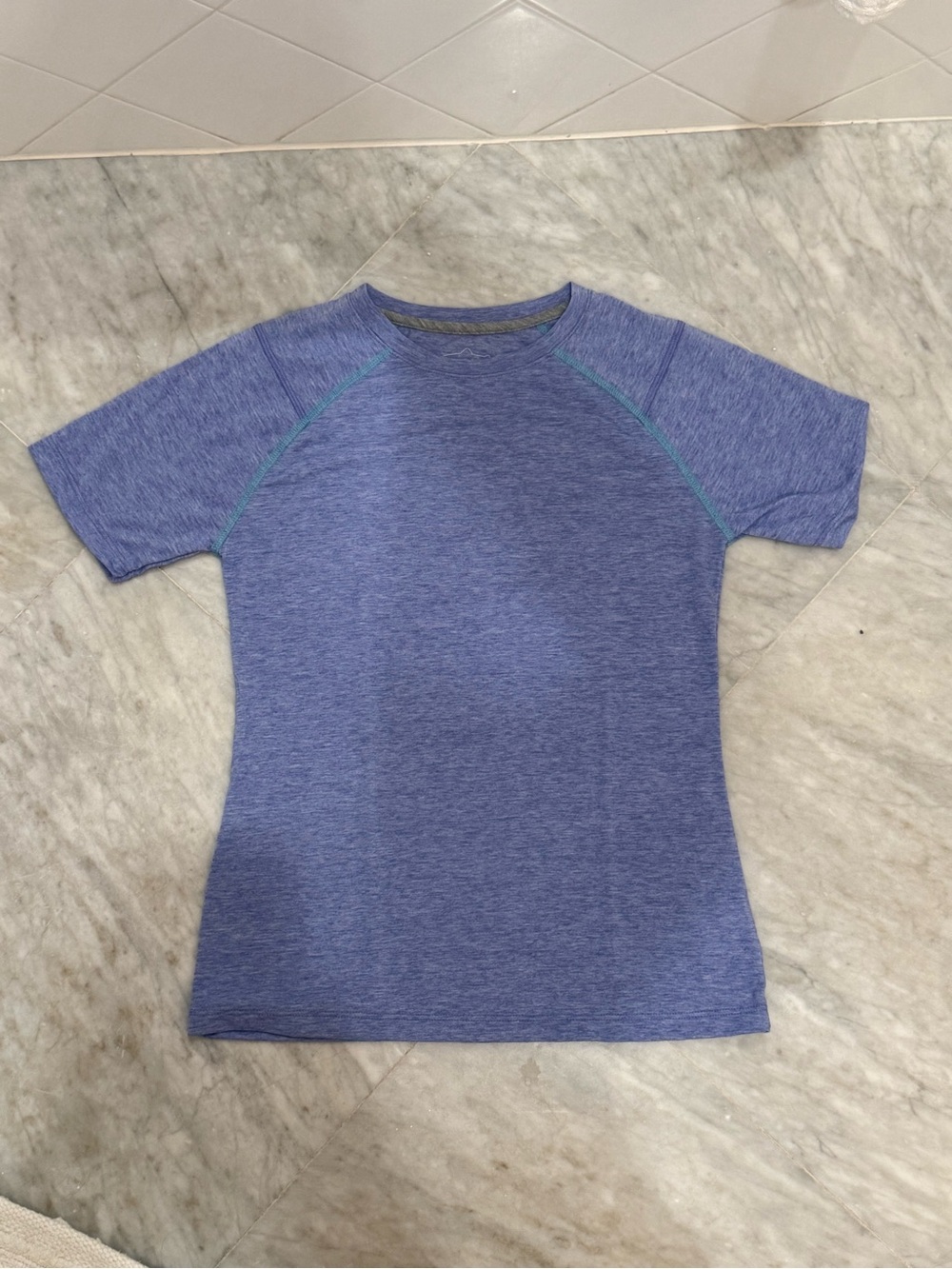 Orvis Heathered Blue Short Sleeve Athletic Tee